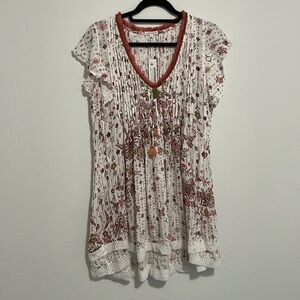 Poupette St. Barth Mila lace trimmed  Minidress